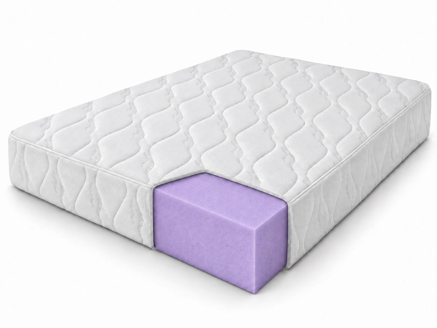 główne Materac COMFORT HR – przekrój warstw materaca (2)